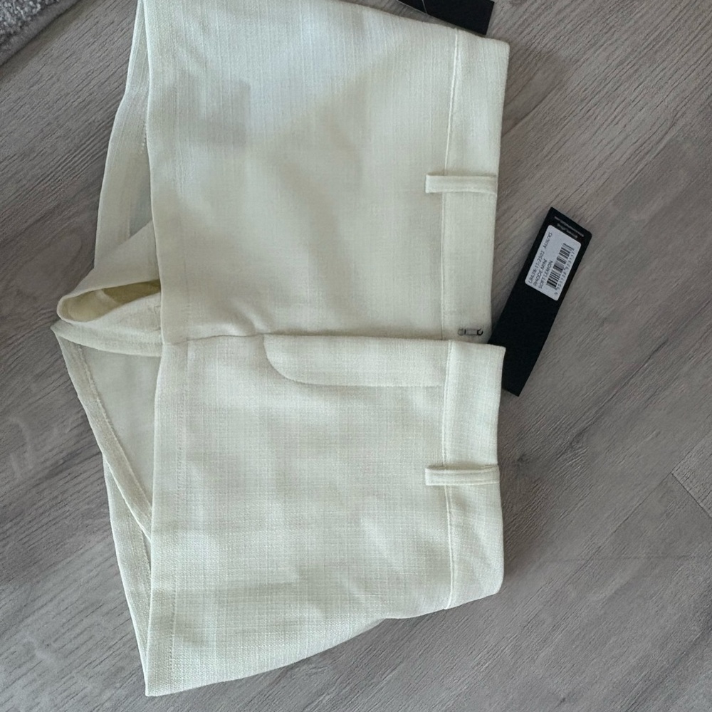 Lioness Rhode Mini Skirt in Soft Lemon NWT